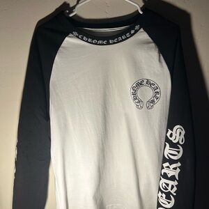 Chrome Hearts Monochrome Raglan Tee